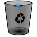 Recycle Bin Empty 1 Icon 128x128 png